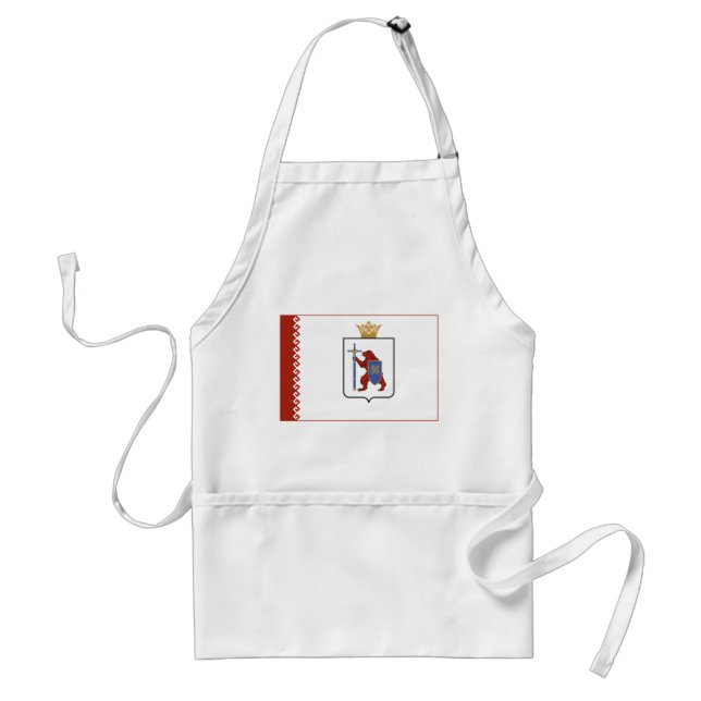 Mari El Flag Adult Apron (Front)