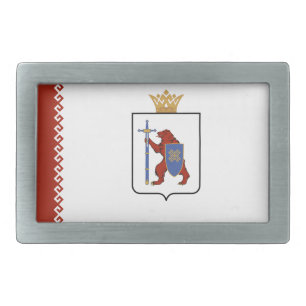 Mari El Flag Belt Buckle
