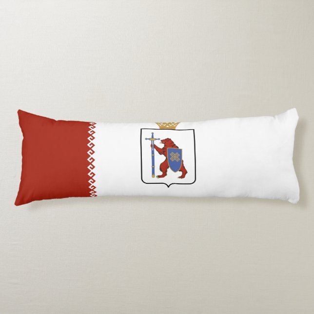 Mari El Flag Body Pillow (Front)