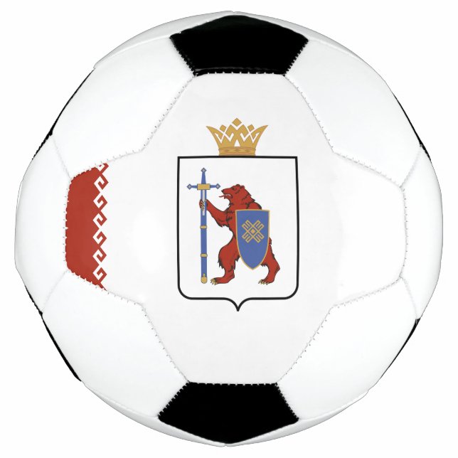Mari El Flag Soccer Ball (Front)