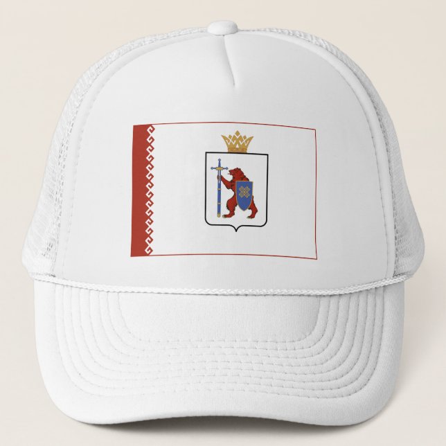 Mari El Flag Trucker Hat (Front)