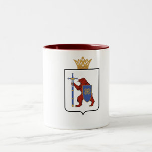 Mari El Flag Two-Tone Coffee Mug