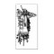 Mari Lwyd Horse Skull Rubber and Wood Art Stamp