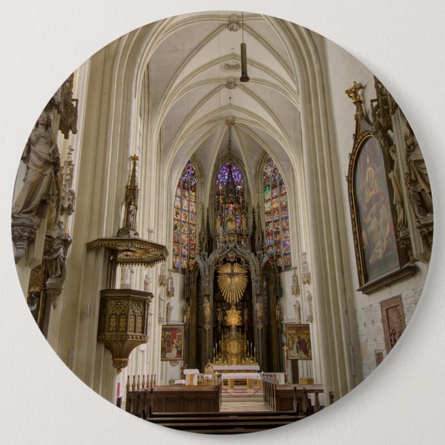 Maria Am Gestade, Wien Österreich Button (Front)