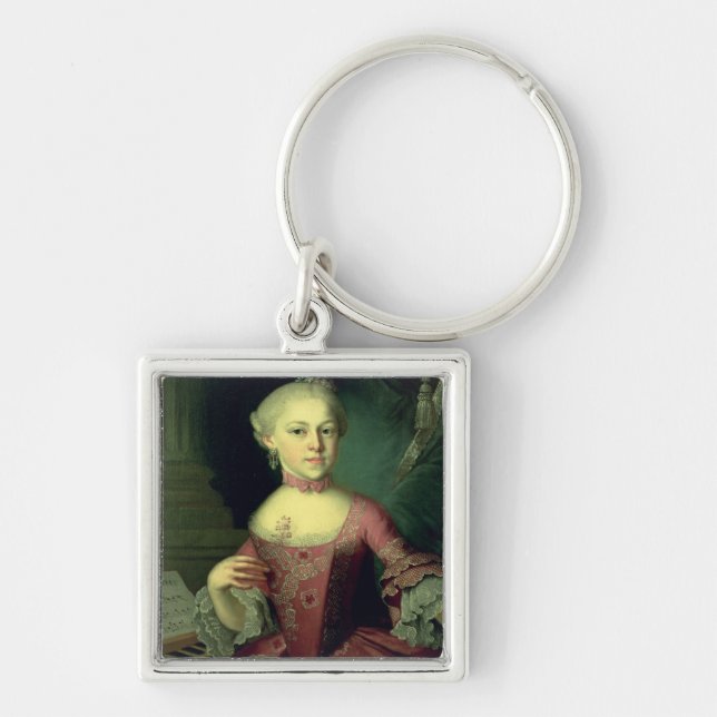 Maria-Anna Mozart, called 'Nannerl' Keychain (Front)