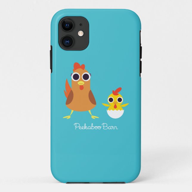 Maria & Bandit the Chickens Case-Mate iPhone Case (Back)