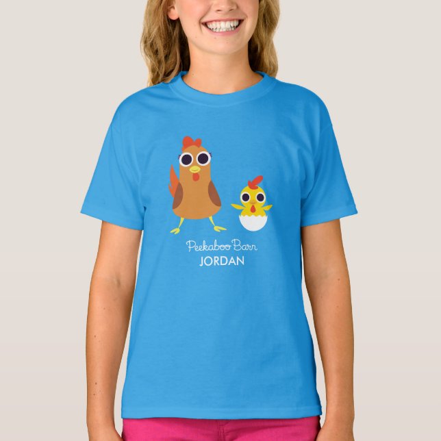 Maria & Bandit the Chickens T-Shirt (Front)