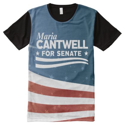 Maria Cantwell All-Over-Print T-Shirt