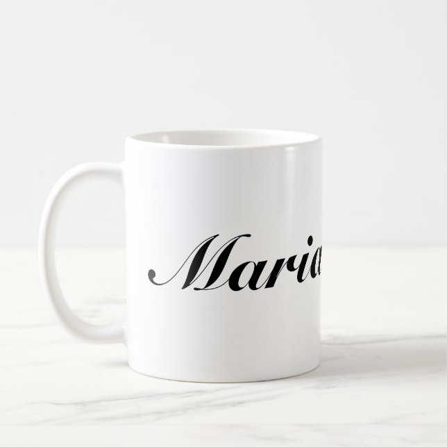 Maria Coffee Mug (Left)