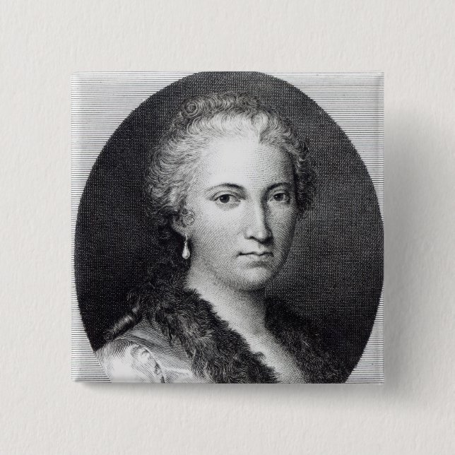 Maria Gaetana Agnesi Pinback Button (Front)
