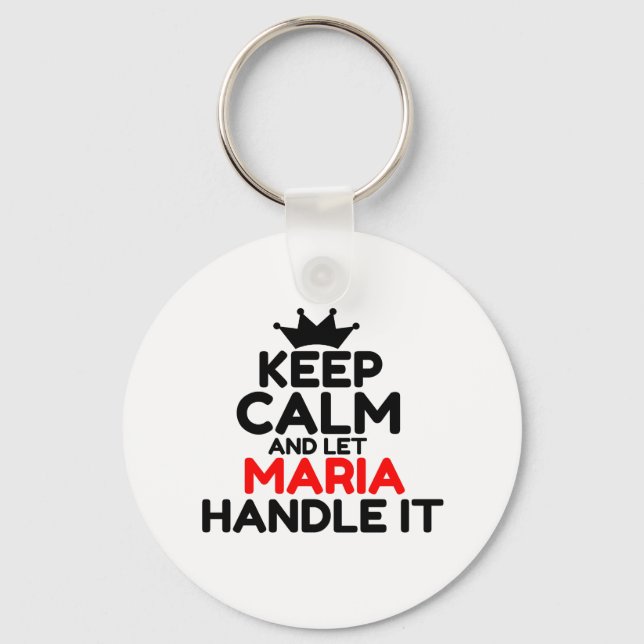 MARIA KEYCHAIN (Front)