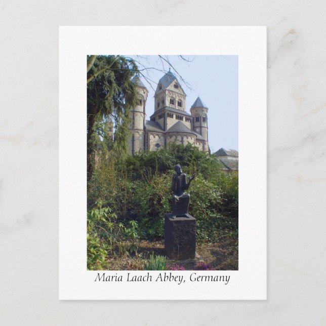Maria Laach Abbey, Eifel, Germany Postcard (Front)