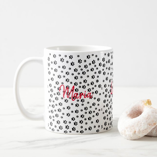 Maria Loves Cats Mug (With Donut)