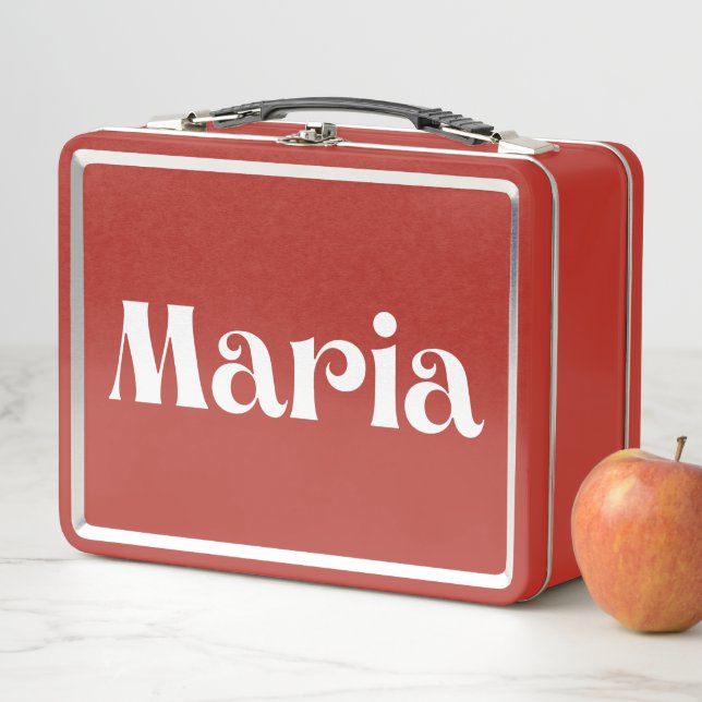 Maria Metal Lunch Box (In Situ)