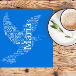 Maria Name Cloud Customizable Poster