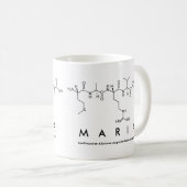 Maria peptide name mug (Front Right)