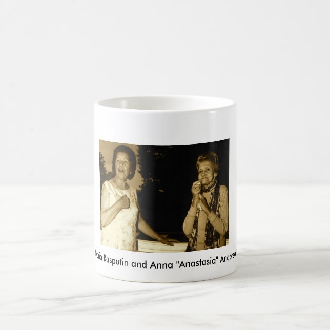 Maria Rasputin and Anna Anderson Coffee Mug (Center)