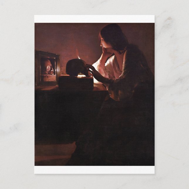 Maria Regrets, La Tour Postcard (Front)