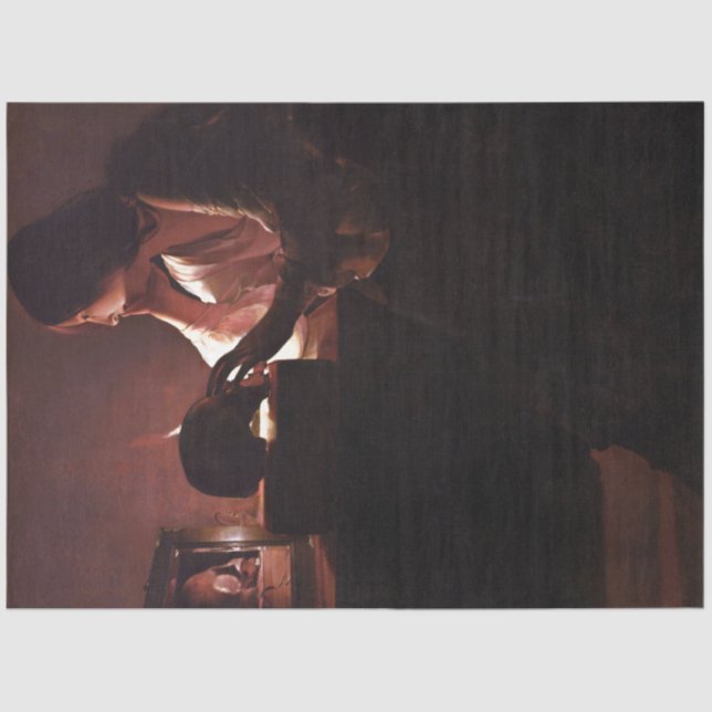 Maria Regrets, La Tour Tissue Paper (Front)