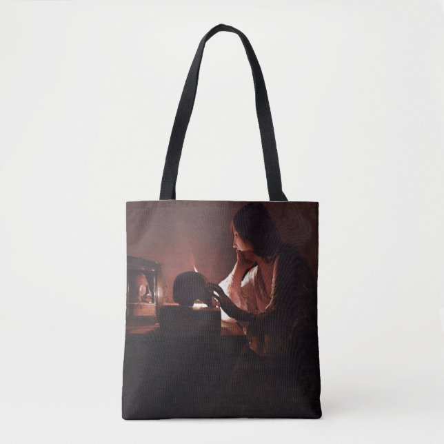 Maria Regrets, La Tour Tote Bag (Front)
