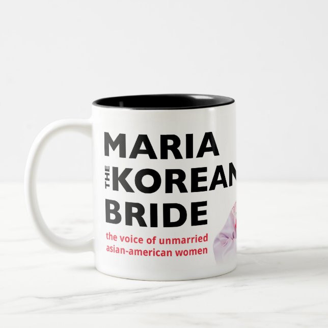 Maria the Korean Bride Mug (Left)