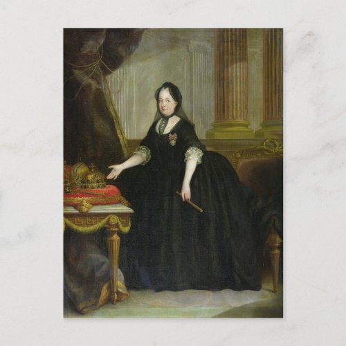 Maria Theresa  Empress of Austria Postcard