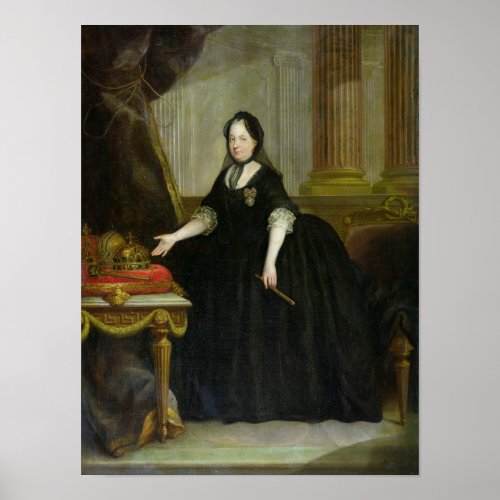 Maria Theresa  Empress of Austria Poster