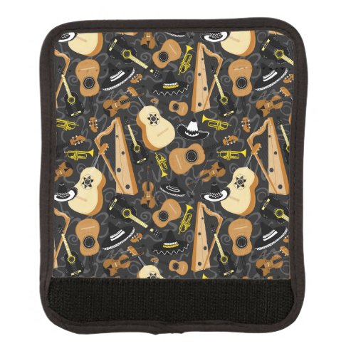 Mariachi Band Musical Instrument Luggage Handle Wrap