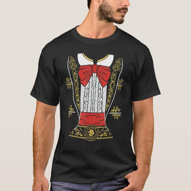 Mariachi Charro Mexican Costume For Cinco De Mayo  T-Shirt (Front)