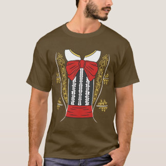 Mariachi Charro Mexican Costume For Cinco De Mayo T-Shirt