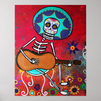 MARIACHI DAY OF THE DEAD POSTER