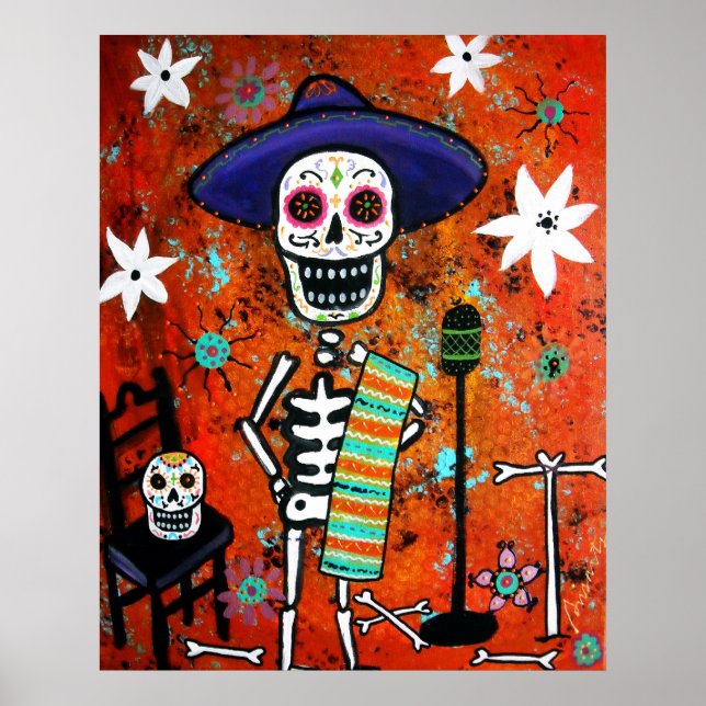 MARIACHI DIA DE LOS MUERTOS POSTER (Front)