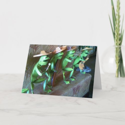 MARIACHI FROGS SAY HAPPY BIRTHDAY