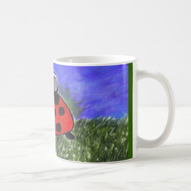 Mariachi Ladybug Coffee Mug (Right)
