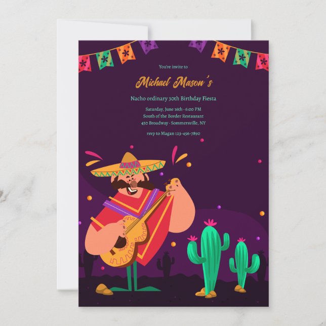 Mariachi Member Invitation (Front)