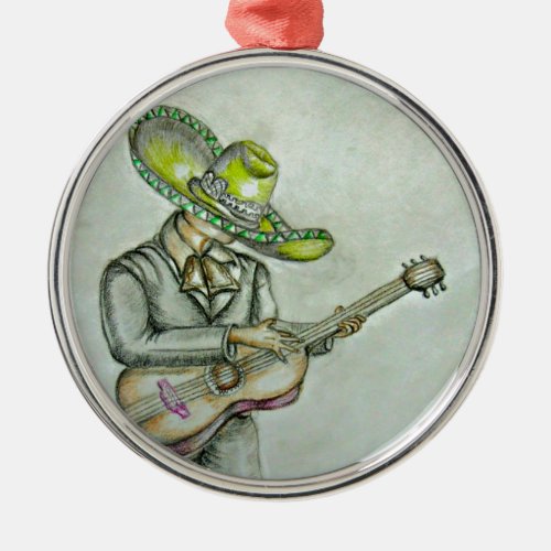 mariachi metal ornament