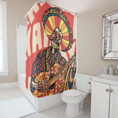 Mariachi Shower Curtain