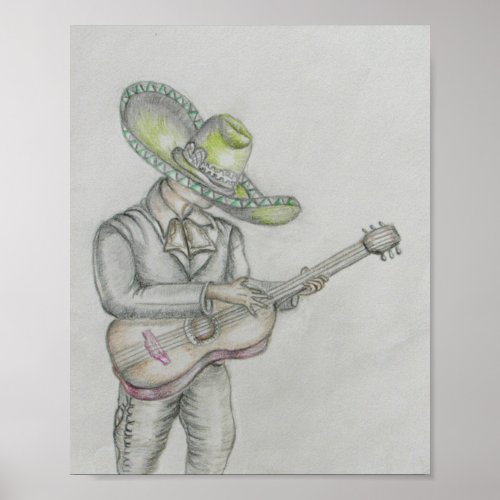 mariachi singer poster