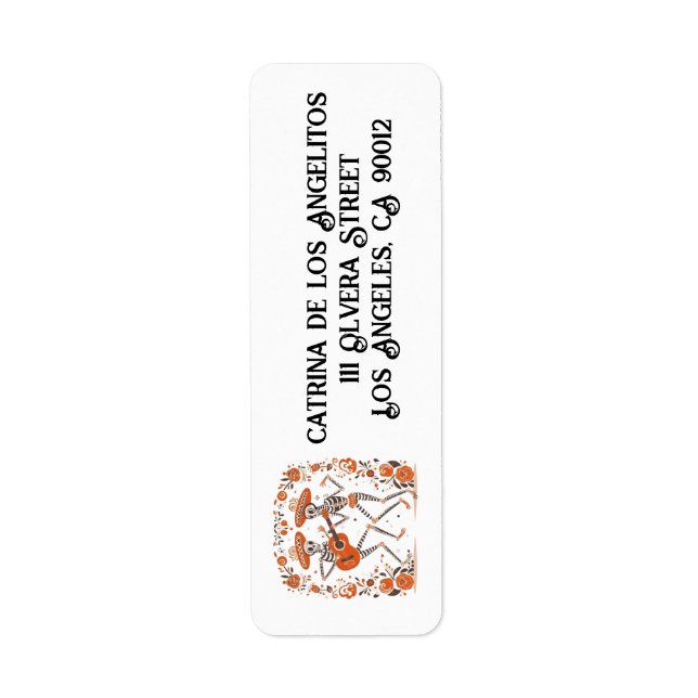 Mariachi Spirits, custom Label (Front)