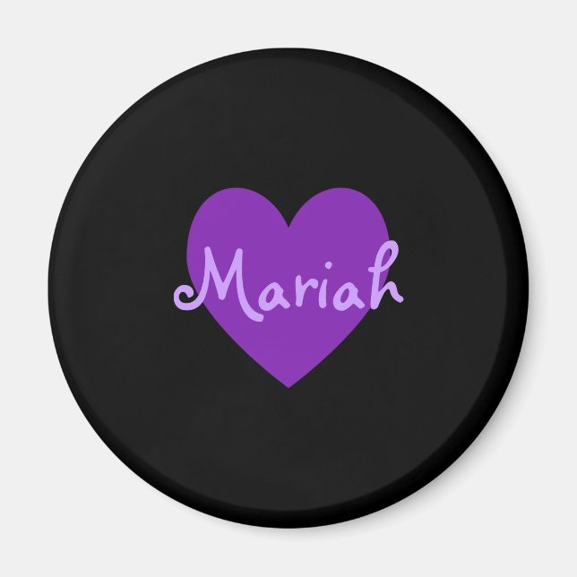 Mariah in Purple Magnet (Front)