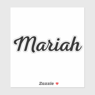 Mariah Sticker