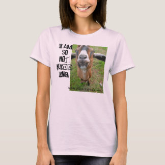 Mariah the Goat -I am SO not kidding organic Tee