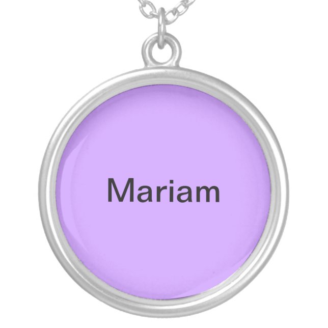 "Mariam" Necklace (Front)