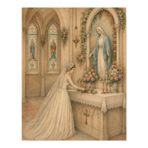 Marian Altar Bridal Bouquet Wedding
