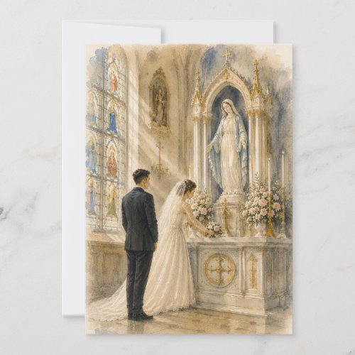 Marian Wedding Shrine Catholic Lady of Grace