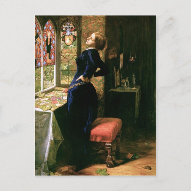 Mariana at the Window Postcard (Front)
