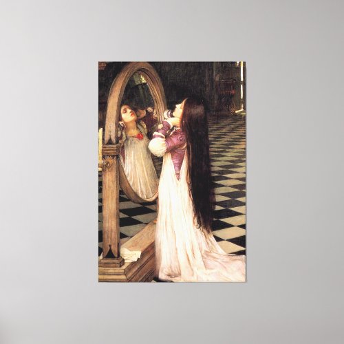 MARiANA iN ThE SoUTH by John William Waterhouse Canvas Print