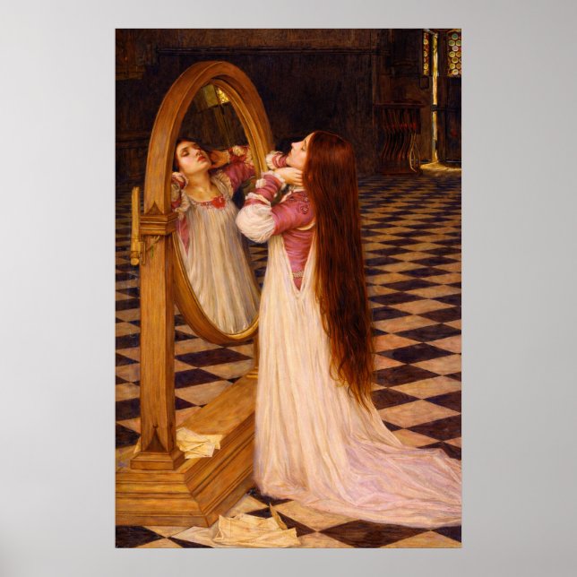 Mariana in the South by John William Waterhouse Poster (Front)