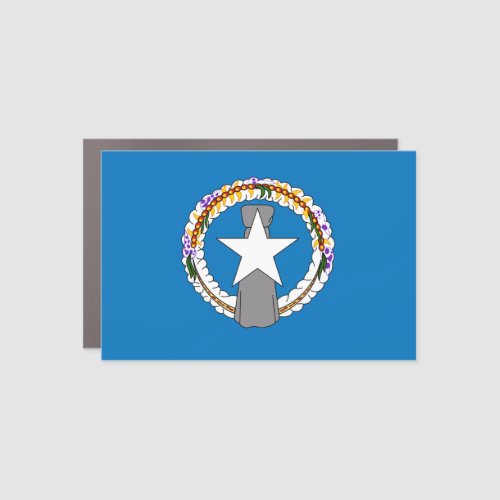 Mariana Islands Flag Car Magnet