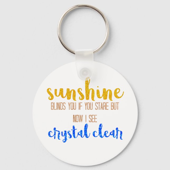 Marianas Trench Stutter lyrics Keychain (Front)